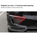 Car Fog Light Hoods for Tesla Model Y 2021-2022 Bright Black