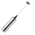 Milk Frother,battery Powered Stainless Steel with High Torque Motor