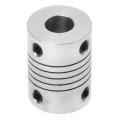 Motor Shaft 8mm to 8mm Joint Helical Beam Coupler Coupling D18l25
