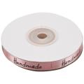 2x 25 Yard Printed Handmade Ribbon Colored Romantic Ribbon Gift(pink)