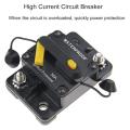 Circuit Breaker 12v- 48v Dc Manual Reset for Trolling Vehicles (30a)
