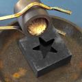 3 Pcs Heart Star Cross Graphite Casting Ingot Mold for Smelting Gold