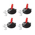 Suction Cup Anchor,camping Tarp Tents Securing Hook Sucker,4pack