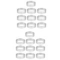 10 Pack Stainless Steel Tart Ring, Heat-resistant Mousse Ring, 5.9cm