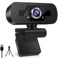 Full Hd 1080p Webcam, Usb Webcam Buit In Microphone with Tripod Pc