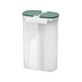 Food Storage Container Pasta Rice Storage Jars Home Kitchen (green)