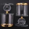 Crystal Pillar Candle Holder Glass Candle Holder Tealight Holder S