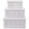 Refrigerator Organizer Bins - Food Storage Containers