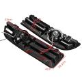 2pcs Car Led Fog Light Bumper Grille with Switch for Jetta Bora
