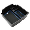 Car Central Console Armrest Storage Box Holder Blue
