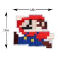 20 Pcs Mario Iron On Patches for Clothing Jackets Iron On Patches