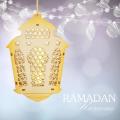 Wooden Lamp Lantern with Tether for Party Muslims Events Supplies (a)