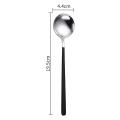 5 Pack Soup Spoons,stainless Steel for Dinner Long Handle Table Spoon