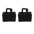 2 Pack Insulated Grocery Bag for Hot and Cold Reusable Shopping