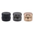 Spice Grinder 4 Layers Grinder 2.5 Inch, Spice Grinder(black)