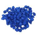 100pcs Foam Rose Flower Bud Artificial Flower Royal Blue