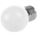 E27 Led Weiss Licht Kunststoff Lampe Birne(0.5w Leistung,weiss)