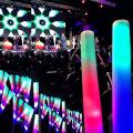 12pcs Light Up Foam Sticks,led Glow Batons with 3 Modes for Concert