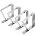 12 Pcs Stainless Steel 5x4cm Tablecloth Clip for Holiday Table/buffet
