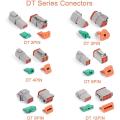 Electrical Wire Connector Plug, 8 Sets 2 3 4 6 8 12 Pin for Deutsch