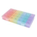 3x Weekly Pill Organizer, Extra Large Pill Box(7-day / 4-times-a-day)