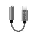 Usb Type C to 3.5mm Jack Dac Adapter for Samsung Smartphone(gray)