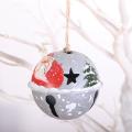 Santa Claus Snowman Bell Pendant Christmas Tree Decoration Ball