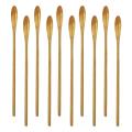 Cocktail Spoon, Swizzle Sticks for 7.96 Inch 10 Pieces Drink Spoons