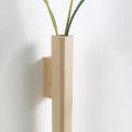 Wooden Wall Hanging Vase Perfect for Home Garden Wedding Decoration A