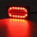 2pcs 12v Car Tail Light Brake Light for Camper Trailer Lorry Bus