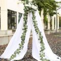2pcs Artificial Eucalyptus Wreath for Wedding Banquet Garden Diy
