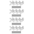 16-pack 3030 Series 3-way End Corner Bracket Connector,with Screws