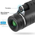 40x60 High Powered Monocular for Adults Monocular Smartphone Adapter