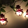 1.65m 10 Lights-usb Type Led Snowman String Lights Party Decoration