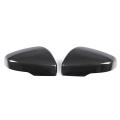 Car Carbon Fiber Rearview Mirror Cover Trim Frame Side Mirror Caps