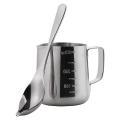350ml Milk Frothing Pitcher Stainless Steel Milk Coffee Pitchers