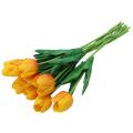 10pcs Tulip Flower Latex Real Touch (orange Tulip)