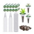 Plant Pod Kit Including Grow Baskets, Transparent Insulation Lids