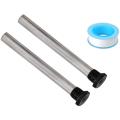 Rv Water Heater Magnesium Anode Rod for Atwood Heaters, 2 Pack