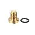 Radiator Overflow Coolant Expansion Tank Bleeder Screw Gold