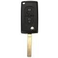 2 Button Key Cover Cover Housing Key Remote for Control Citroen C1