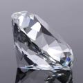 60mm Crystal Diamond Stone, Round Machine-cut Crystal Diamond