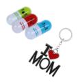 Bags Keychain I Love Mom Keychain for Mother's Day Gifts and Birthday