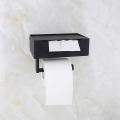 Toilet Paper Holder with Flushable Wipes Dispenser, for Bathroom A