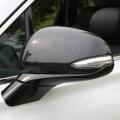 Car Abs Carbon Fiber Rearview Side Wing Mirror Cover Exterior