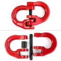 Grade 80 Alloy Steel Hammer Lock Coupling Link Connecting,2 Pack