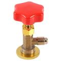 Can Canister Opener Tap Tapper M14/1/4 Inch Red + Gold Bottle Opener