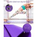 Pvc Foldable Yoga Mat Exercise Pad Folding Gym Fitness Mat,purple