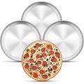 4 Pack 12 Inch Stainless Steel Pizza Baking Tray,for Baking Roasting