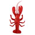12x5 Inch Big Fake Lobster Model Artificial Marine Animals Decoration
